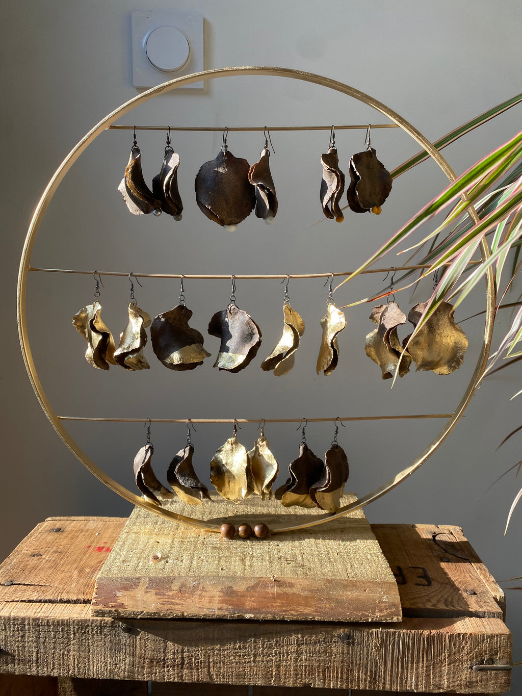 Boucles d'oreilles Jacaranda