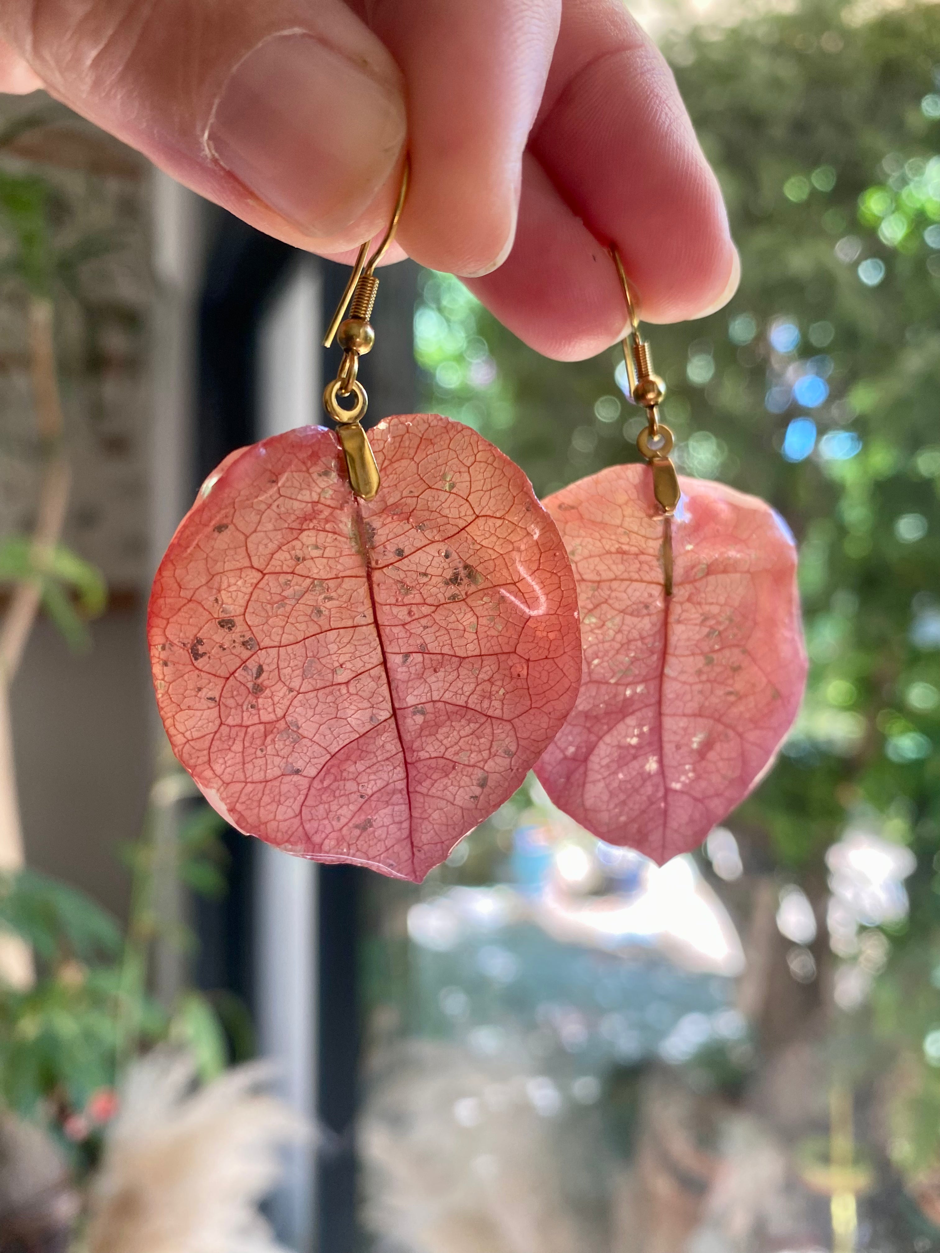Boucle Bougainvillier orange