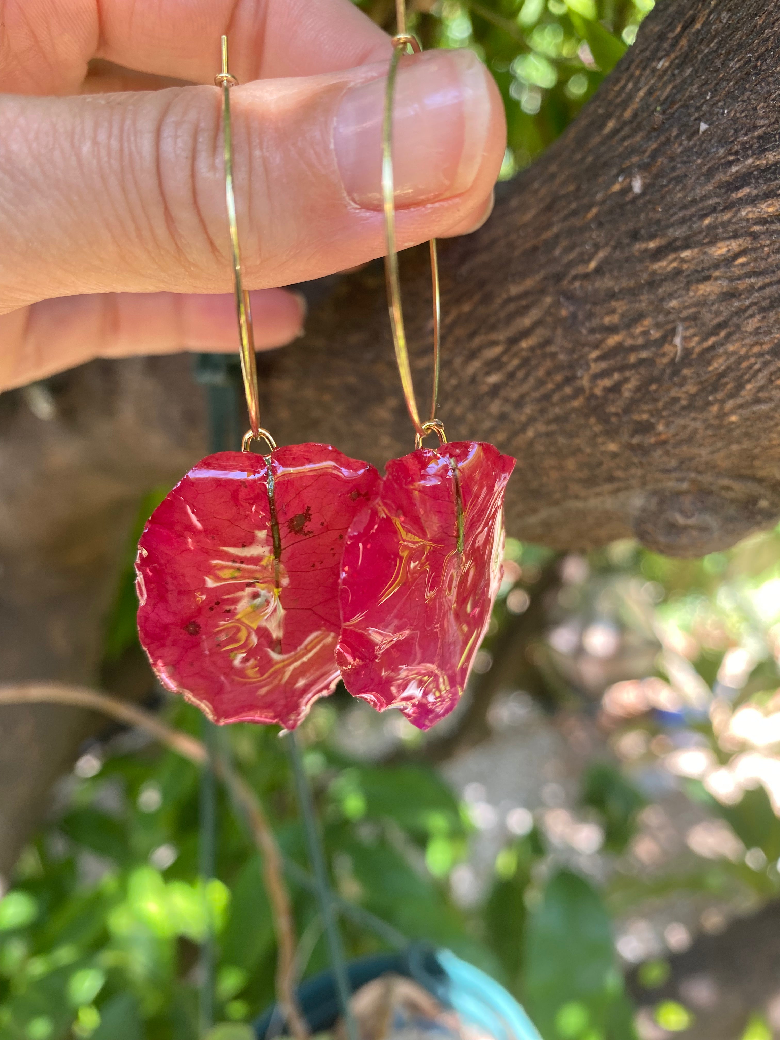 Créole Bougainvillier rouge